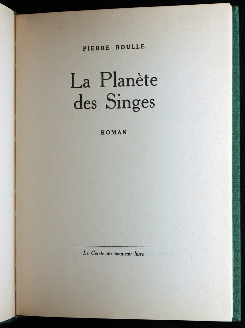 1963 Rare First Limited Edition #561- The Planet of the Apes, Planete des Singes