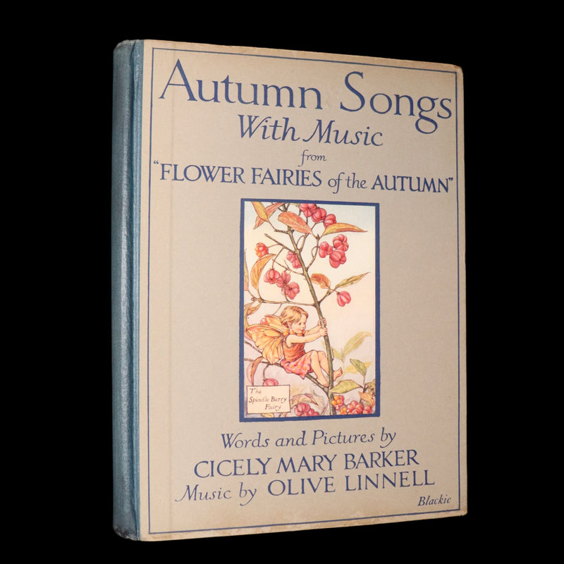 1927 First Edition - Autumn Songs with Music from Flower Fairies of the Autumn