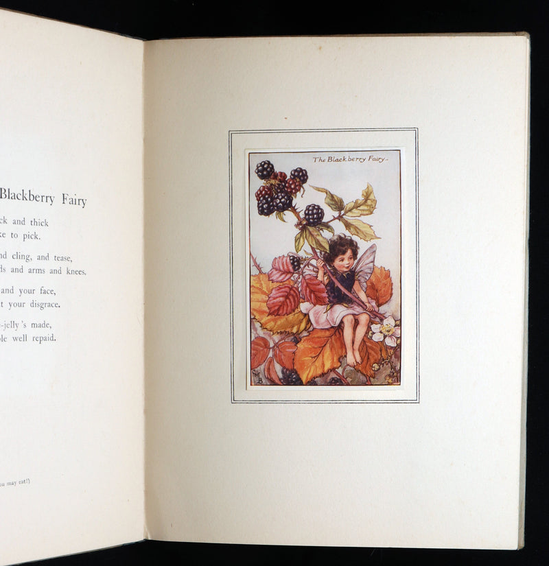 1927 First Edition - Autumn Songs with Music from Flower Fairies of the Autumn
