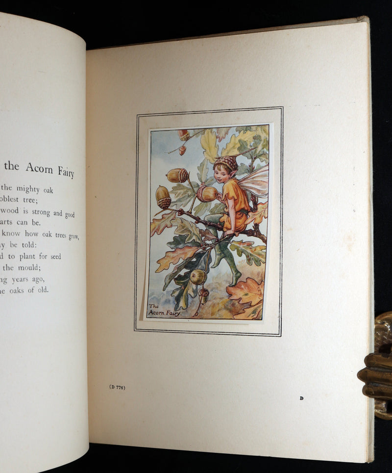 1927 First Edition - Autumn Songs with Music from Flower Fairies of the Autumn
