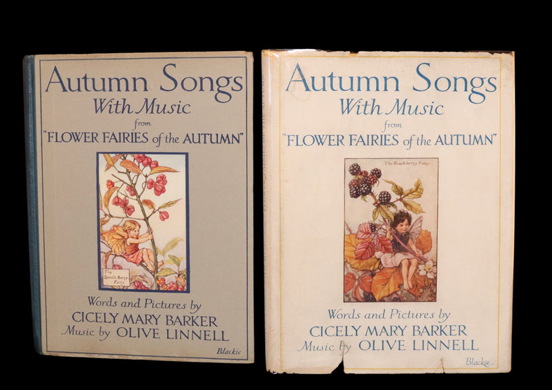 1927 First Edition - Autumn Songs with Music from Flower Fairies of the Autumn