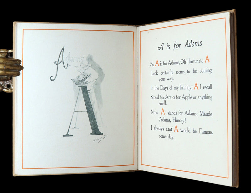 1907 Rare First Edition - The Peter Pan Alphabet Illustrated by Oliver Herford