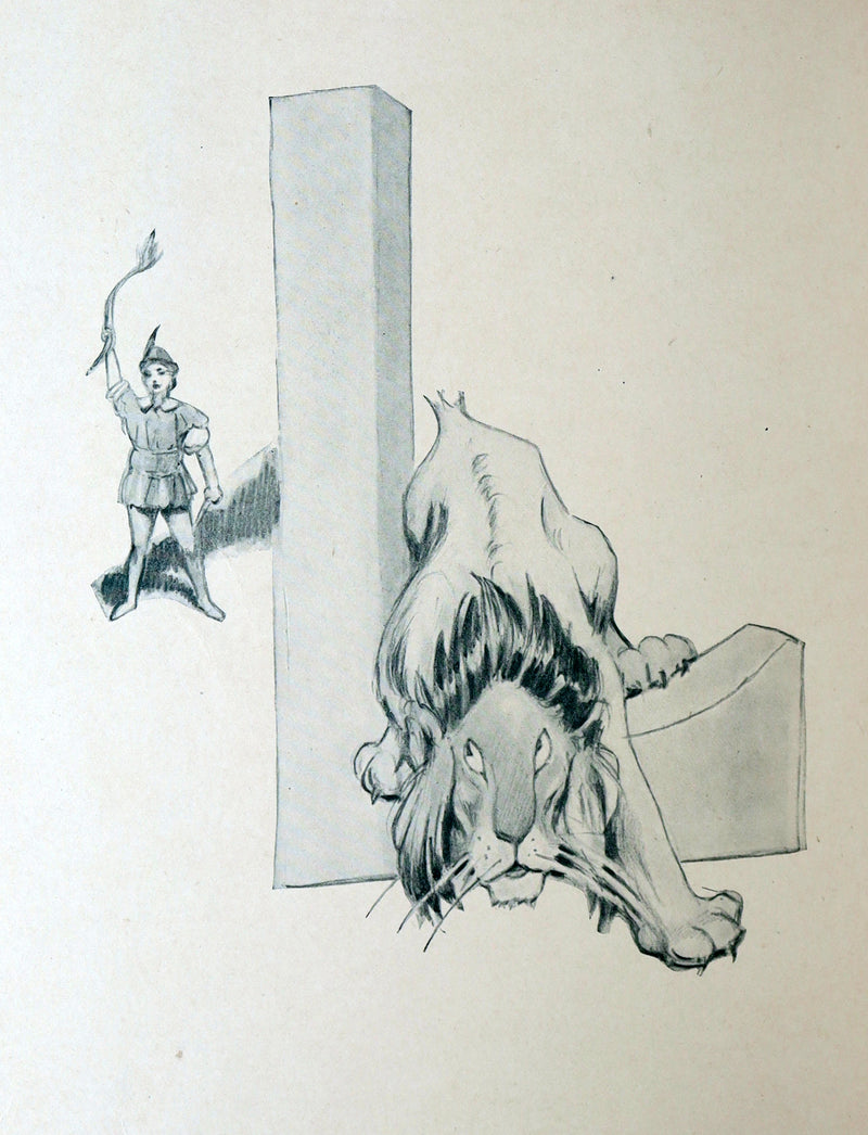 1907 Rare First Edition - The Peter Pan Alphabet Illustrated by Oliver Herford