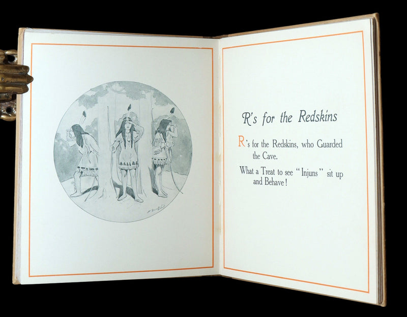 1907 Rare First Edition - The Peter Pan Alphabet Illustrated by Oliver Herford