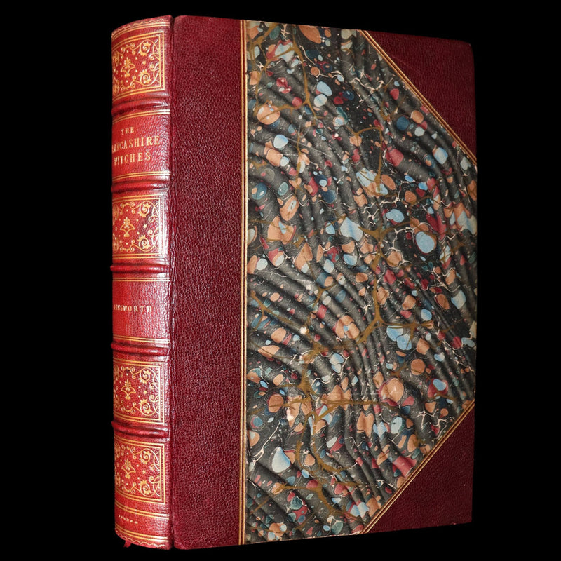 1890 Rare Illustrated Edition - The Lancashire Witches, Romance Of Pendle Forest