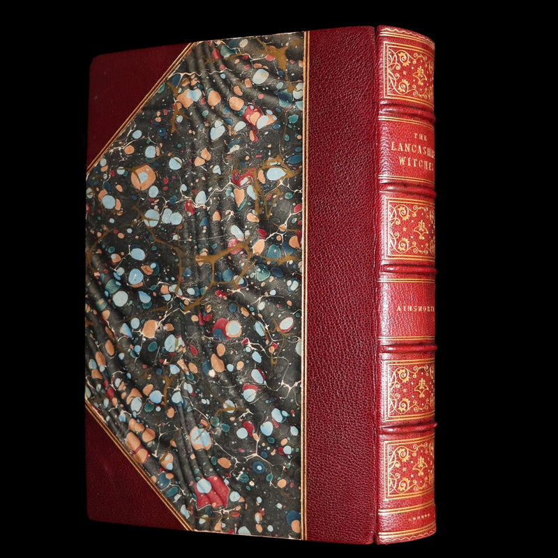 1890 Rare Illustrated Edition - The Lancashire Witches, Romance Of Pendle Forest