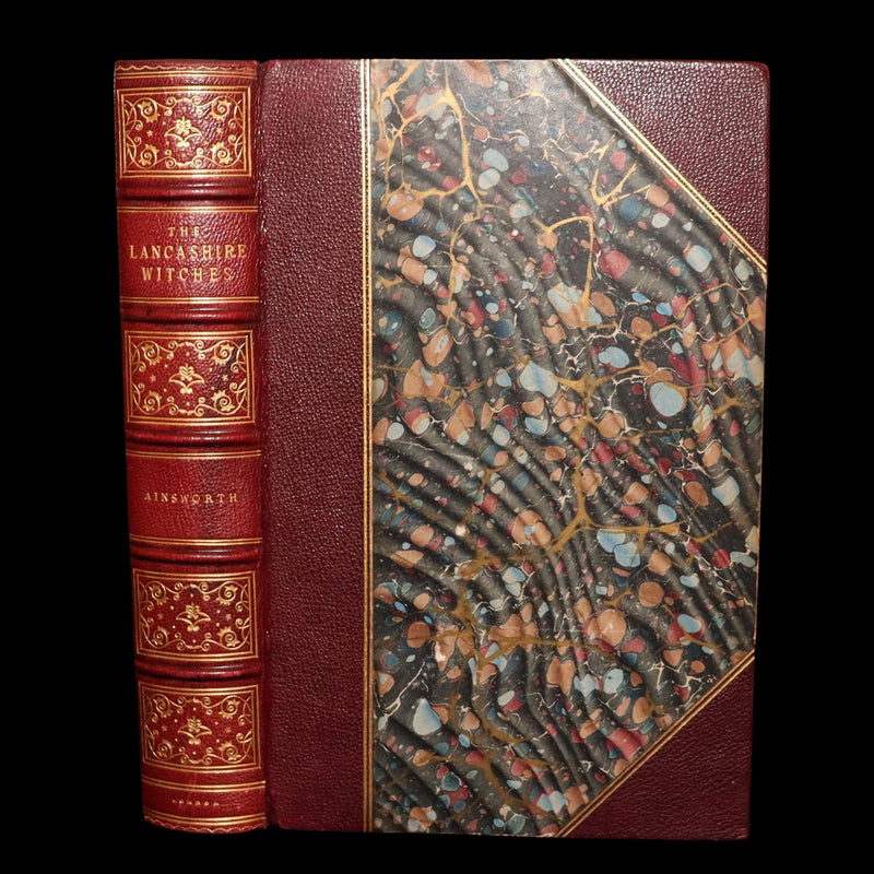 1890 Rare Illustrated Edition - The Lancashire Witches, Romance Of Pendle Forest