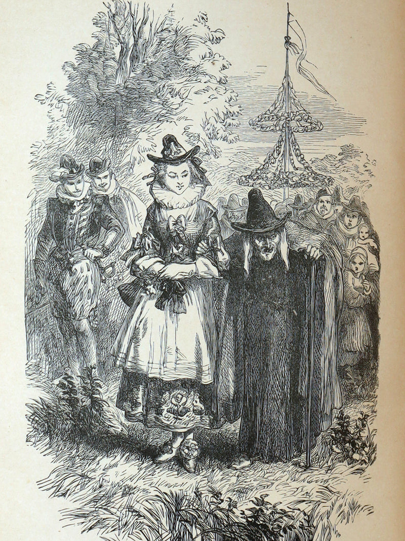1890 Rare Illustrated Edition - The Lancashire Witches, Romance Of Pendle Forest