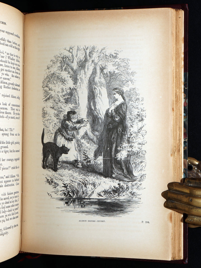 1890 Rare Illustrated Edition - The Lancashire Witches, Romance Of Pendle Forest