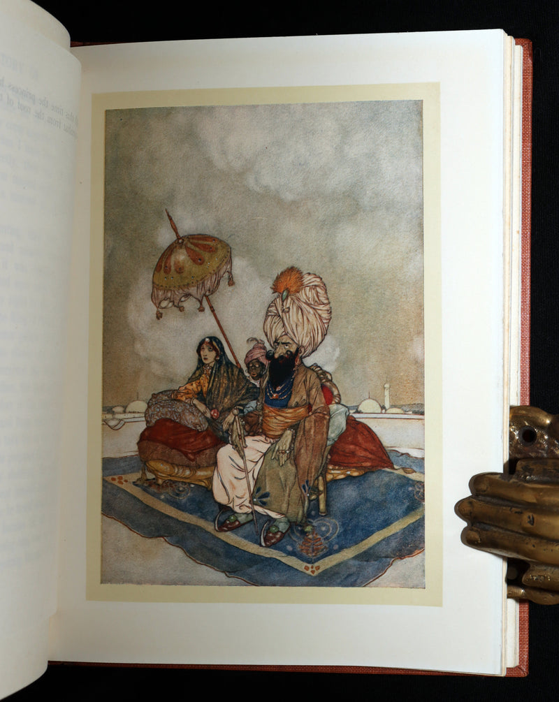 1911 Rare Book - The Magic Horse and Stories from Arabian Nights by Edmund Dulac