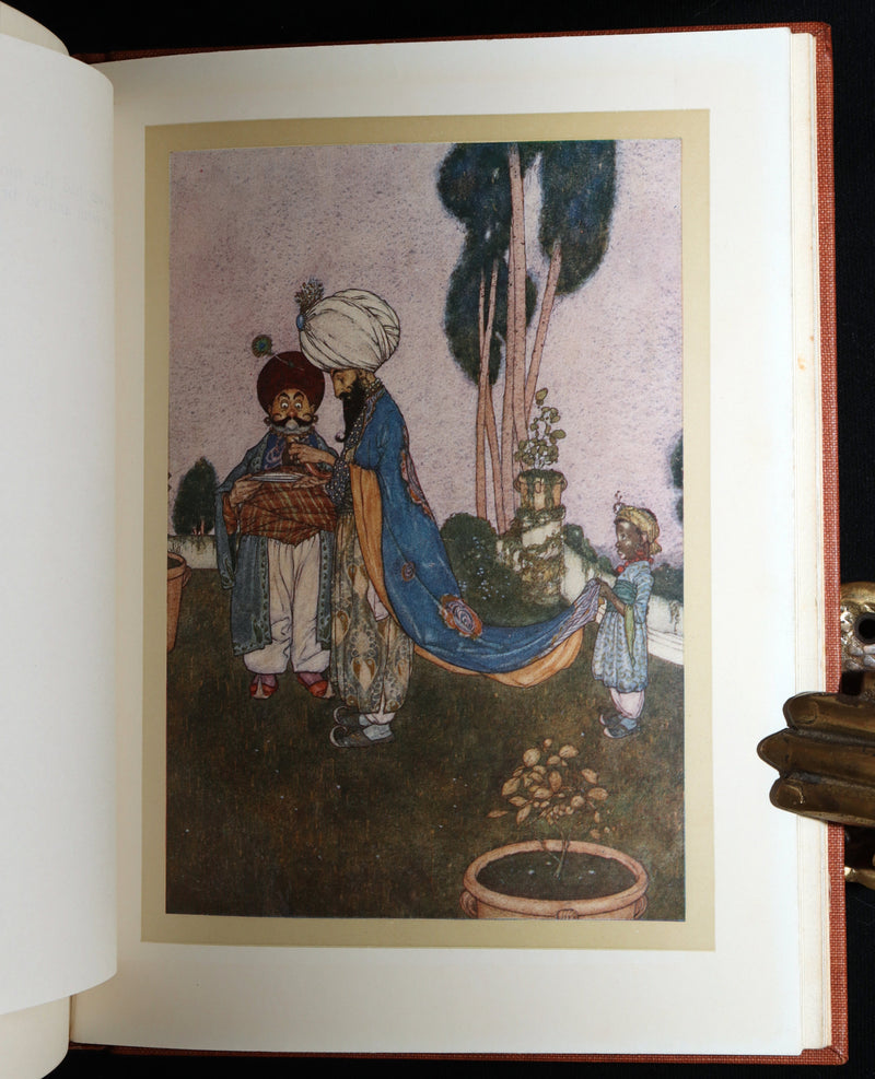 1911 Rare Book - The Magic Horse and Stories from Arabian Nights by Edmund Dulac
