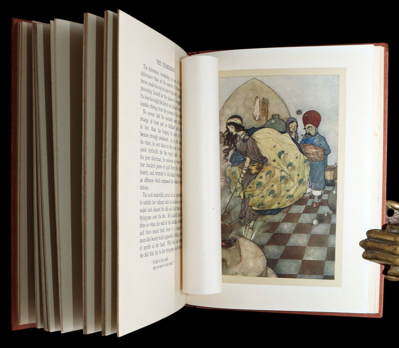 1911 Rare Book - The Magic Horse and Stories from Arabian Nights by Edmund Dulac