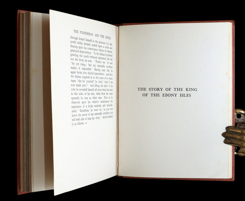 1911 Rare Book - The Magic Horse and Stories from Arabian Nights by Edmund Dulac