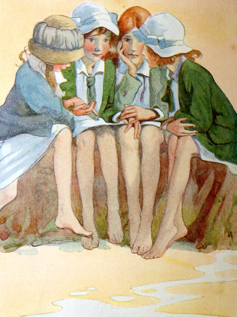 1915 Rare 1stED - Those Mysterious Children illustrated by Honor C. Appleton