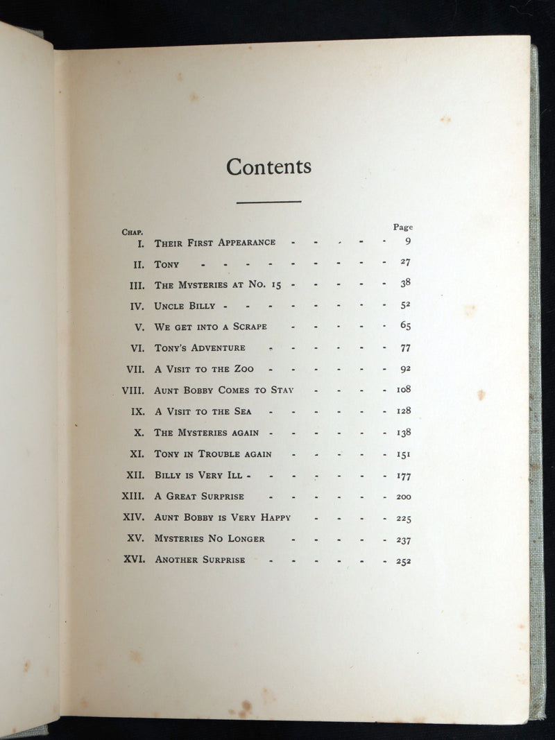 1915 Rare 1stED - Those Mysterious Children illustrated by Honor C. Appleton