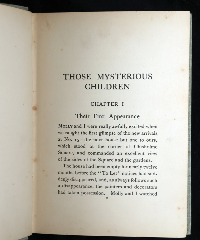 1915 Rare 1stED - Those Mysterious Children illustrated by Honor C. Appleton