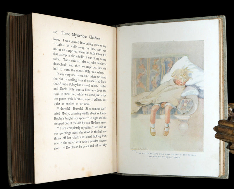 1915 Rare 1stED - Those Mysterious Children illustrated by Honor C. Appleton