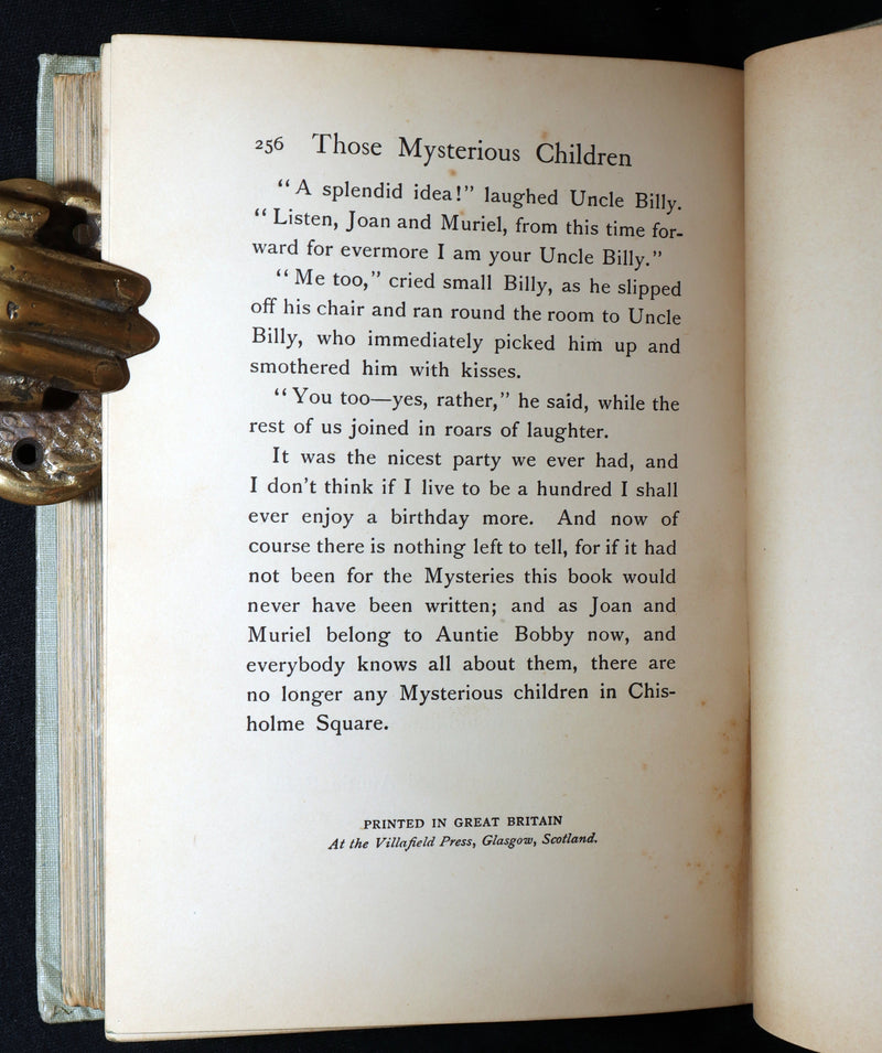 1915 Rare 1stED - Those Mysterious Children illustrated by Honor C. Appleton