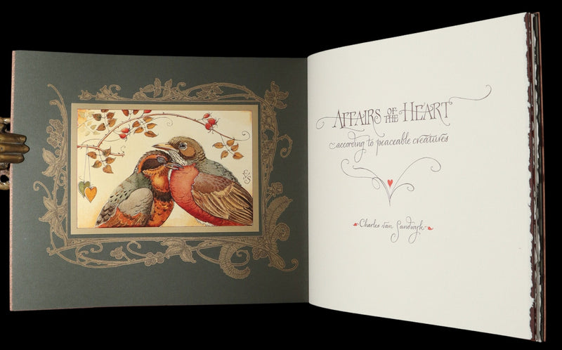 2019 Rare Book - Affairs Of The Heart Peaceable Creatures by Charles van Sandwyk