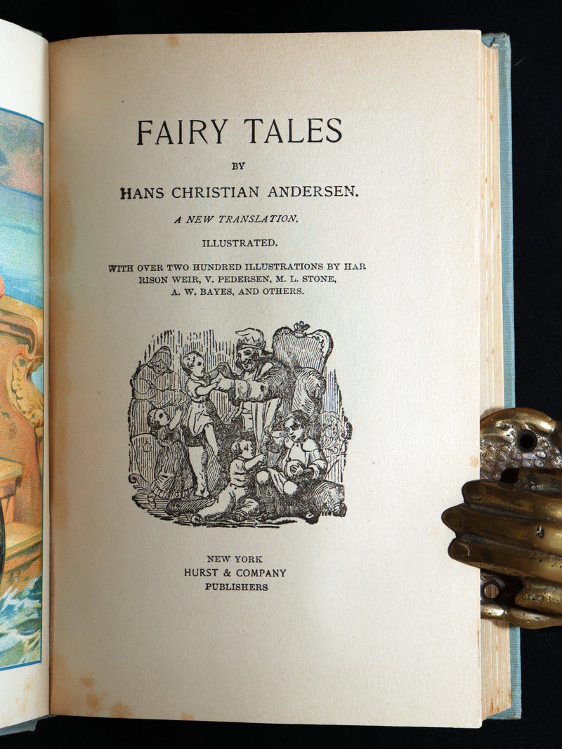 1890 Rare Book - Andersen’s Fairy Tales, Illustrated