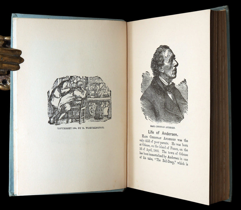 1890 Rare Book - Andersen’s Fairy Tales, Illustrated