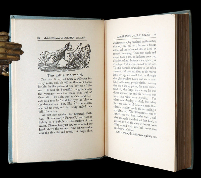 1890 Rare Book - Andersen’s Fairy Tales, Illustrated