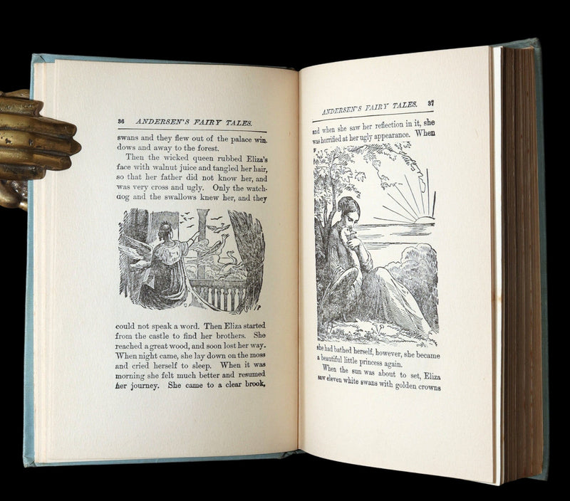 1890 Rare Book - Andersen’s Fairy Tales, Illustrated