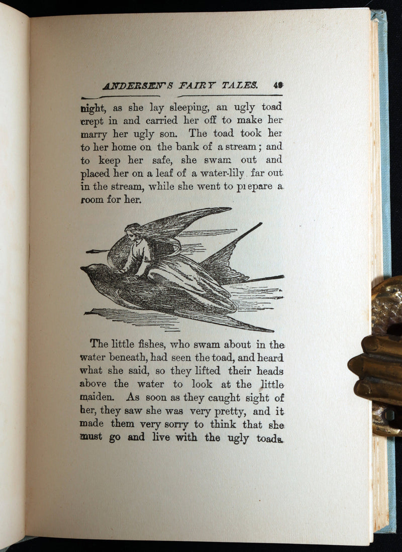 1890 Rare Book - Andersen’s Fairy Tales, Illustrated