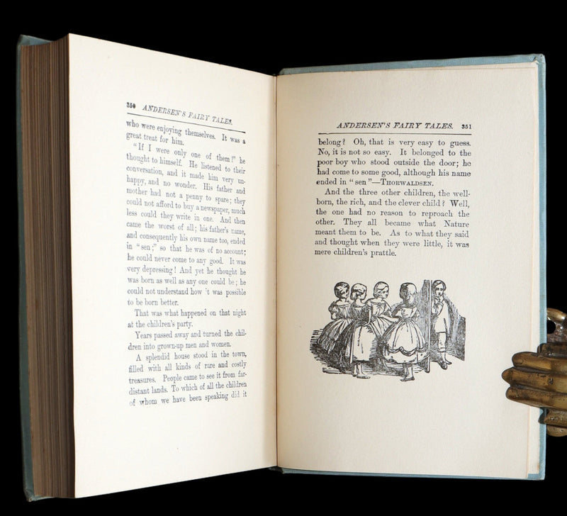 1890 Rare Book - Andersen’s Fairy Tales, Illustrated