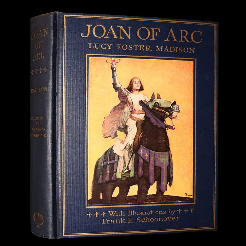 1929 Rare Book - Joan of Arc, The Warrior Maid illustrated by Frank E Schoonover