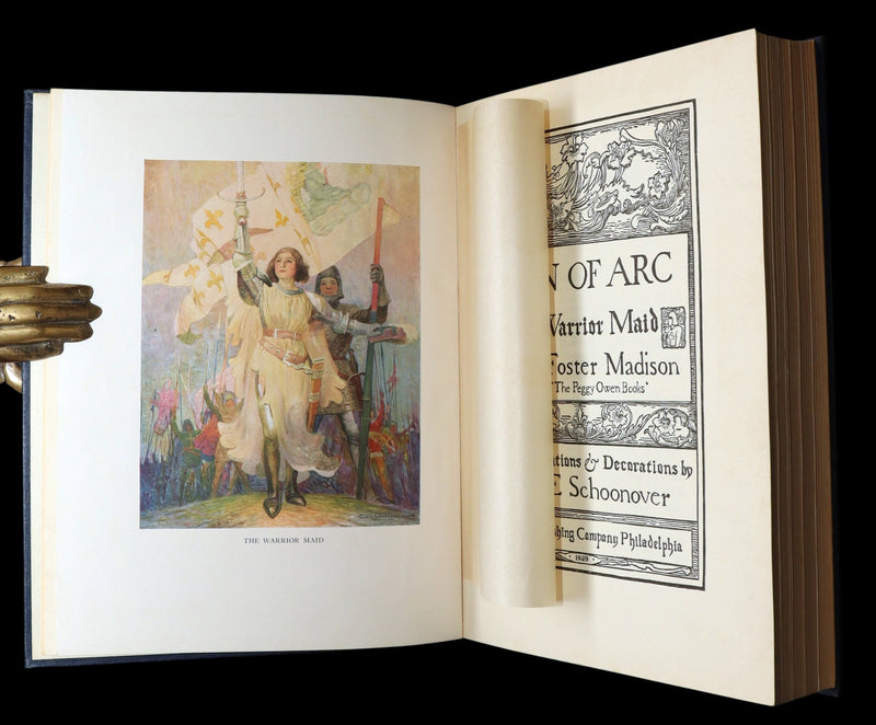 1929 Rare Book - Joan of Arc, The Warrior Maid illustrated by Frank E Schoonover
