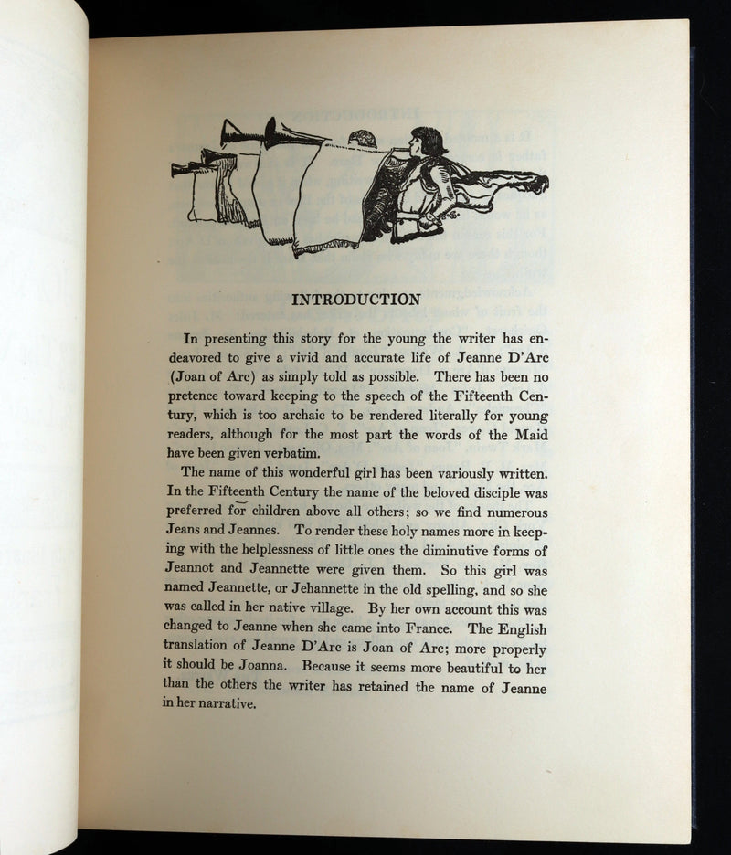 1929 Rare Book - Joan of Arc, The Warrior Maid illustrated by Frank E Schoonover