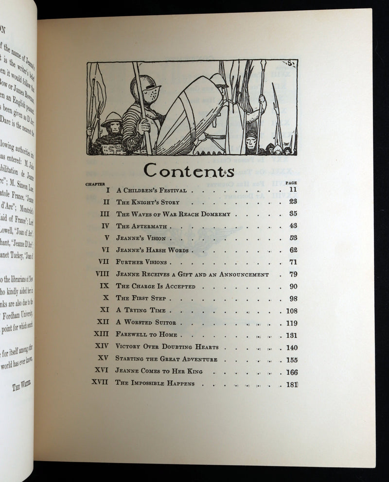 1929 Rare Book - Joan of Arc, The Warrior Maid illustrated by Frank E Schoonover