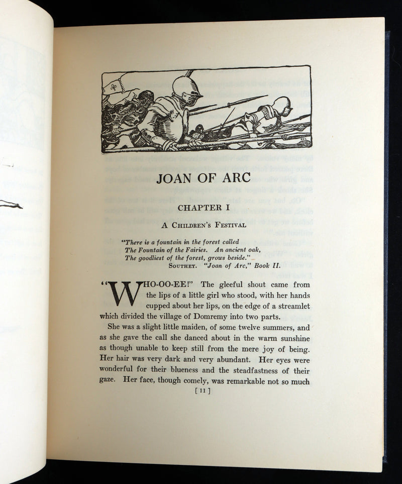 1929 Rare Book - Joan of Arc, The Warrior Maid illustrated by Frank E Schoonover