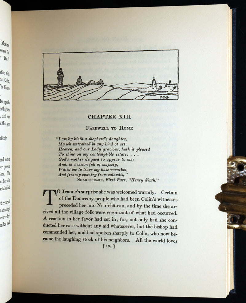 1929 Rare Book - Joan of Arc, The Warrior Maid illustrated by Frank E Schoonover
