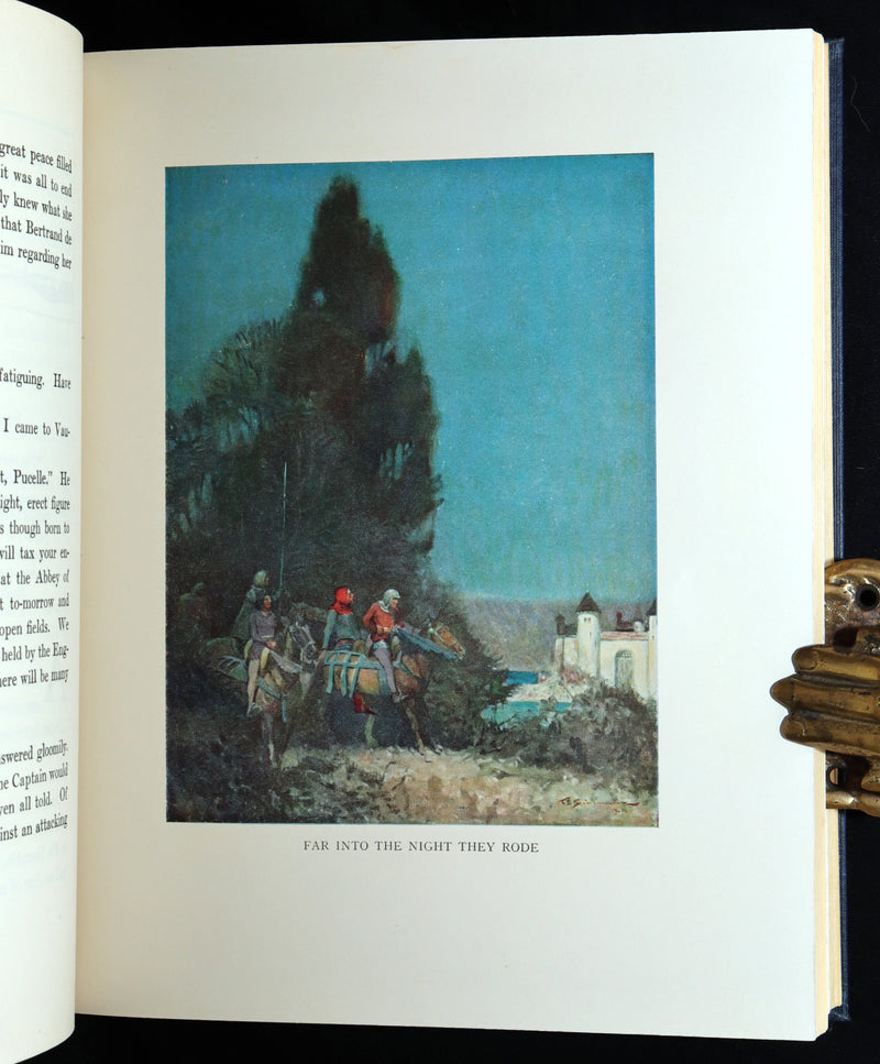 1929 Rare Book - Joan of Arc, The Warrior Maid illustrated by Frank E Schoonover
