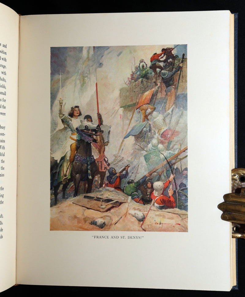 1929 Rare Book - Joan of Arc, The Warrior Maid illustrated by Frank E Schoonover