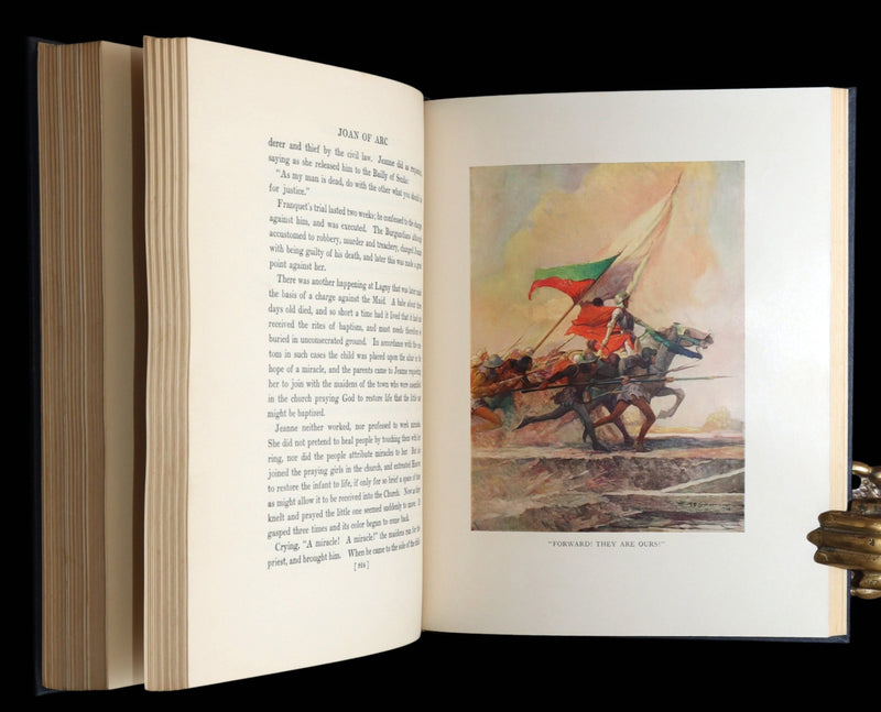 1929 Rare Book - Joan of Arc, The Warrior Maid illustrated by Frank E Schoonover