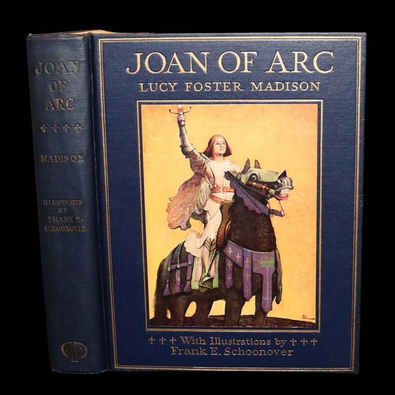 1929 Rare Book - Joan of Arc, The Warrior Maid illustrated by Frank E Schoonover