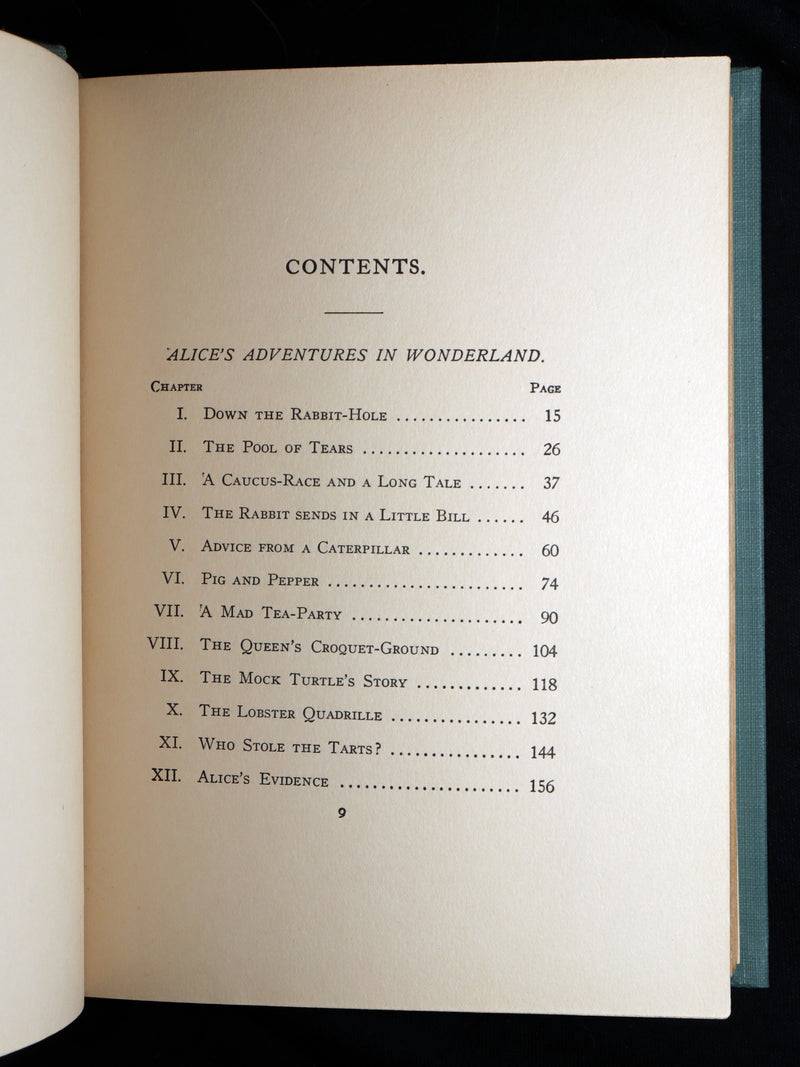 1915 Scarce Altemus Edition - Alice in Wonderland and Through the Looking-Glass