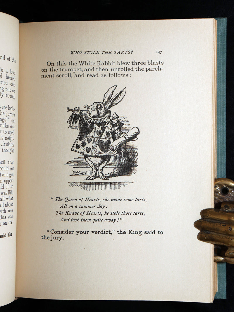 1915 Scarce Altemus Edition - Alice in Wonderland and Through the Looking-Glass