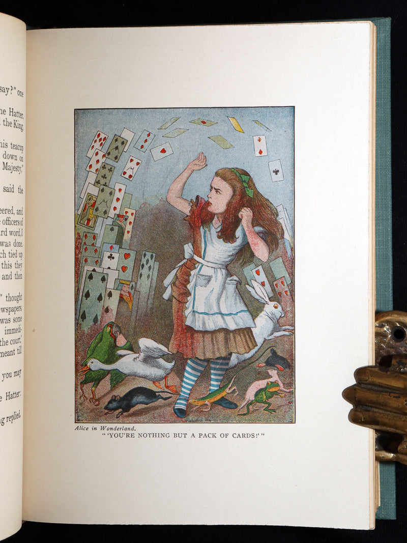 1915 Scarce Altemus Edition - Alice in Wonderland and Through the Looking-Glass