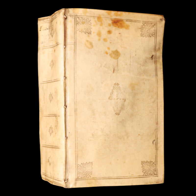 1662 Rare Latin Vellum Book - Comedies of Terence. Publius Terentius Afer