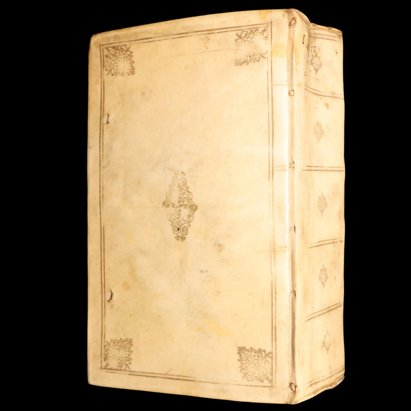 1662 Rare Latin Vellum Book - Comedies of Terence. Publius Terentius Afer