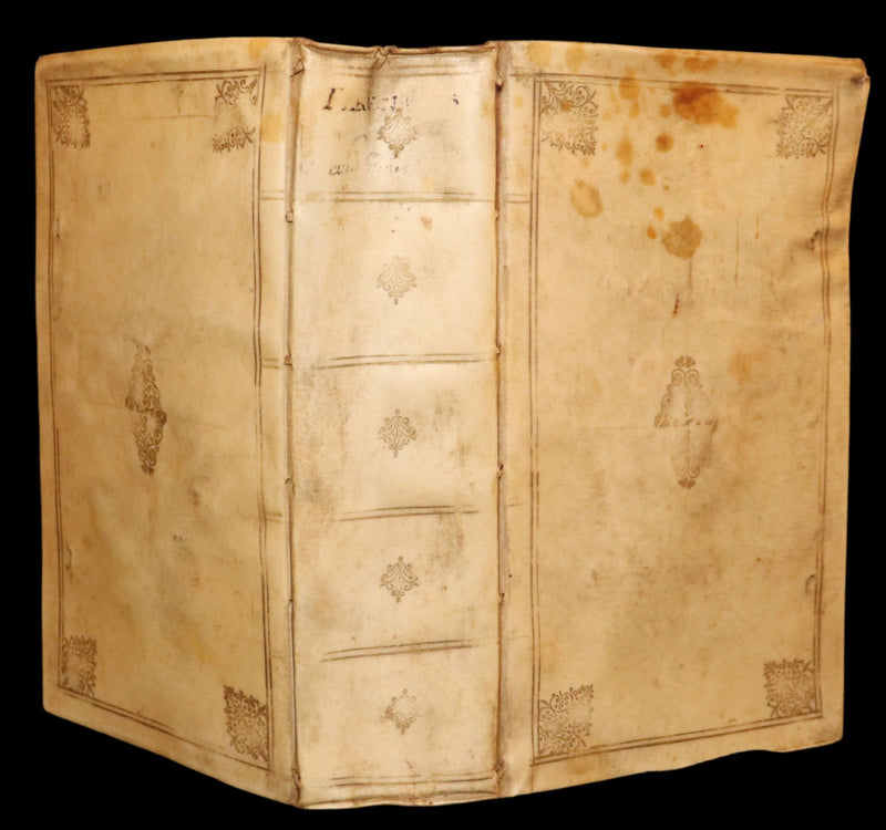 1662 Rare Latin Vellum Book - Comedies of Terence. Publius Terentius Afer