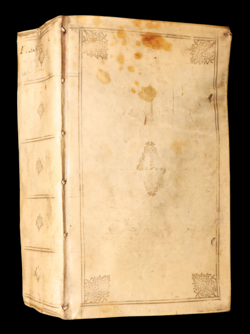 1662 Rare Latin Vellum Book - Comedies of Terence. Publius Terentius Afer