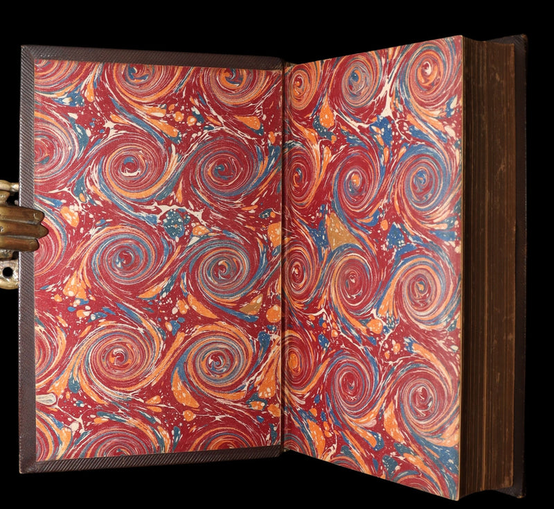 1857 Beautiful Binding - The Lady of the Lake by Sir Walter Scott, Illustrated