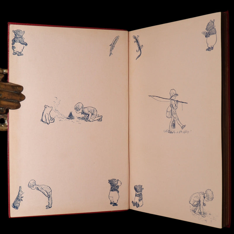 1927 Rare Deluxe First Edition - Now We are Six (Winnie the Pooh), illustrated