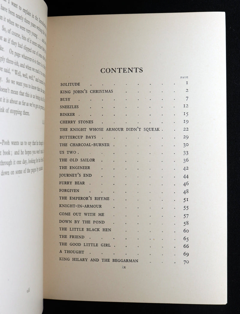 1927 Rare Deluxe First Edition - Now We are Six (Winnie the Pooh), illustrated