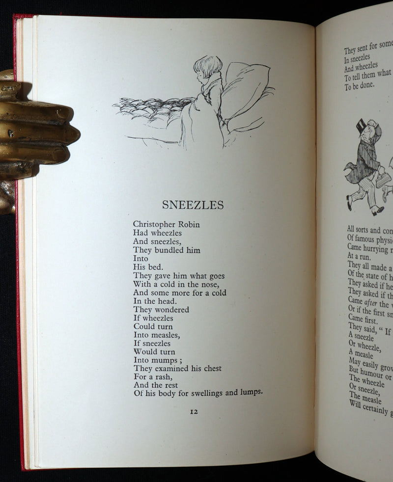 1927 Rare Deluxe First Edition - Now We are Six (Winnie the Pooh), illustrated